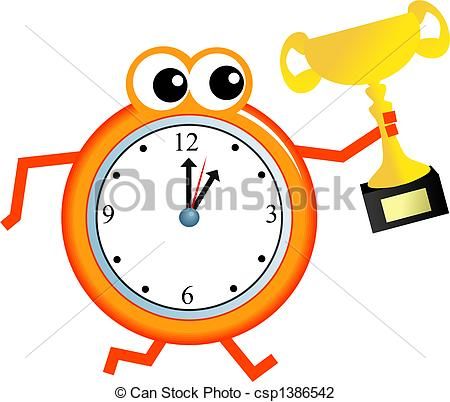 450x402 Beautiful Time Clock Clipart