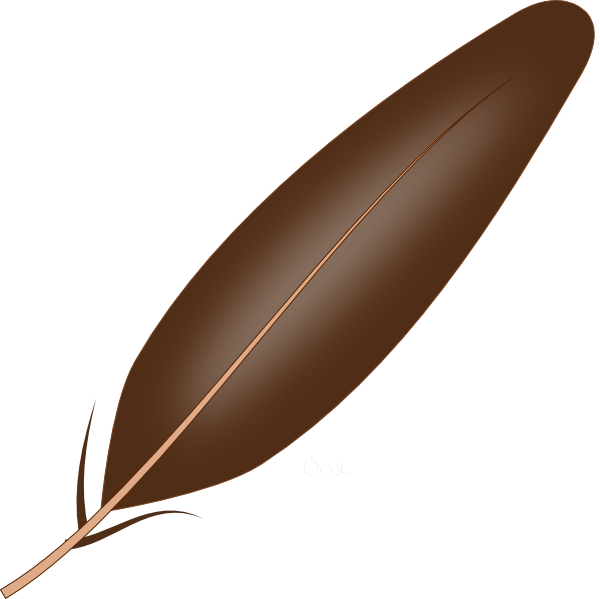 600x599 Njiwa Feather Clip Art