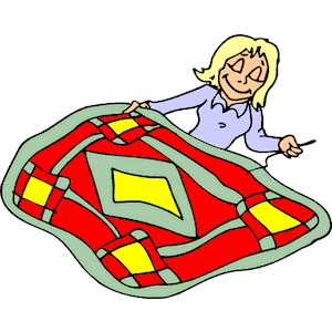 300x300 Clipart Of Quilt Clipartfest