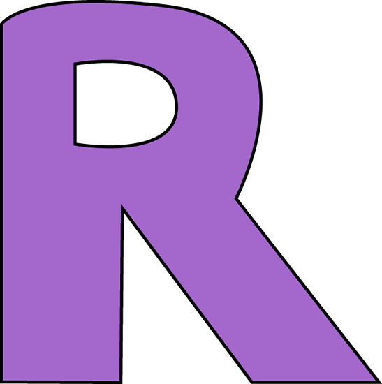 547x550 Purple Letter R Clip Art