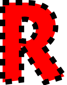 237x299 Uppercase R Clip Art