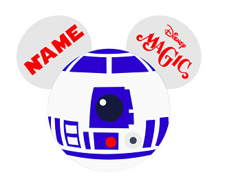 340x270 R2d2 Mickey Head Etsy