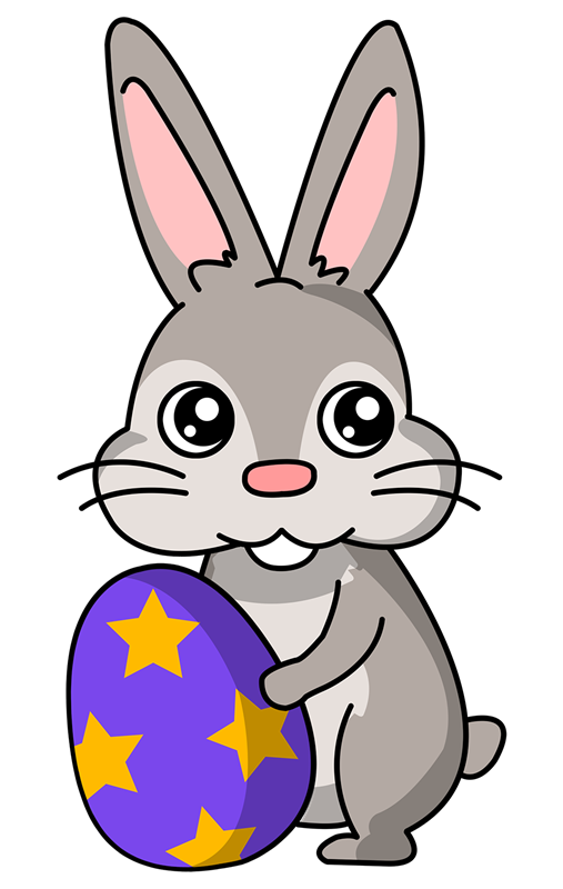 507x800 Easter Clip Art Easter Bunny Clipart Free Easter