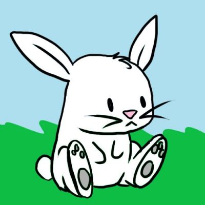 400x400 Bunny Clipart Clipartaz Free Clipart Collection