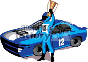 300x210 Nascar Trophy Clipart