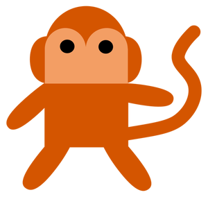 300x284 153 Monkey Clip Art Public Domain Vectors