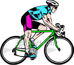 300x264 Racing Bicycle Clip Art