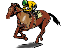 220x165 Horse Racing Clip Art Free Horse Racing Clipart Clipart Panda Free