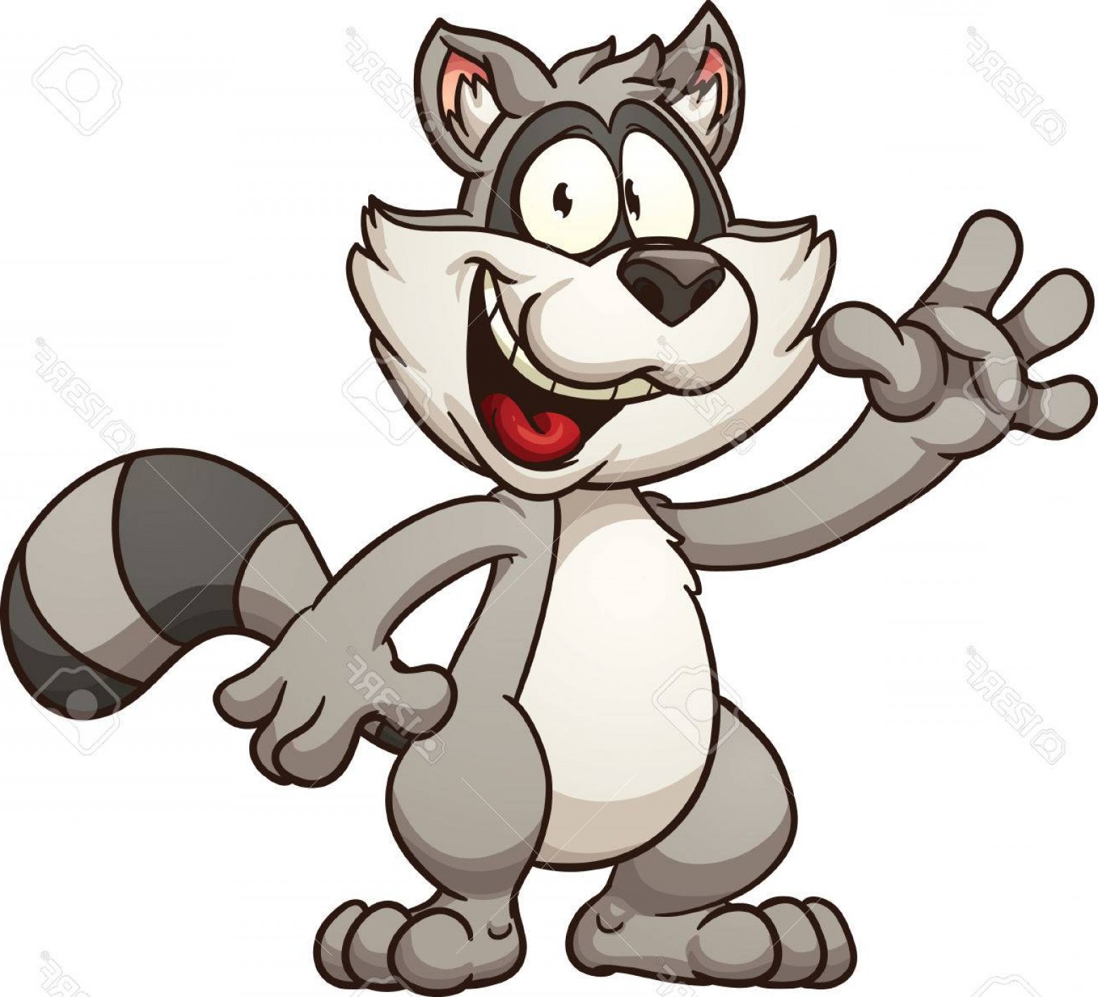 1560x1417 Raccoon Clip Art Vector Geekchicpro