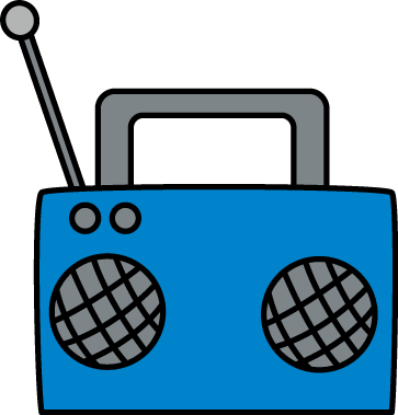 363x379 Radio Clip Art