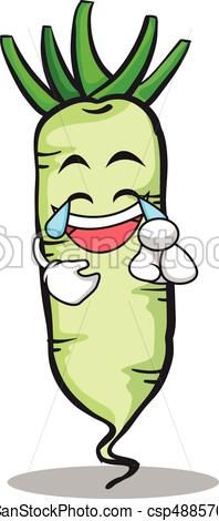 198x470 Japanese Radish Vector Clip Art Illustrations. 64 Japanese Radish