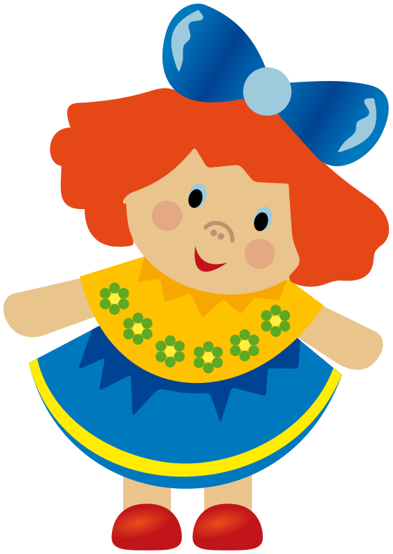 568x800 Doll Clipart