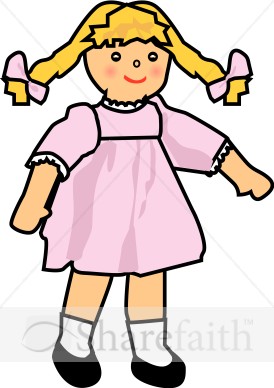 274x388 Baby Girl Doll Religious Baby Clipart