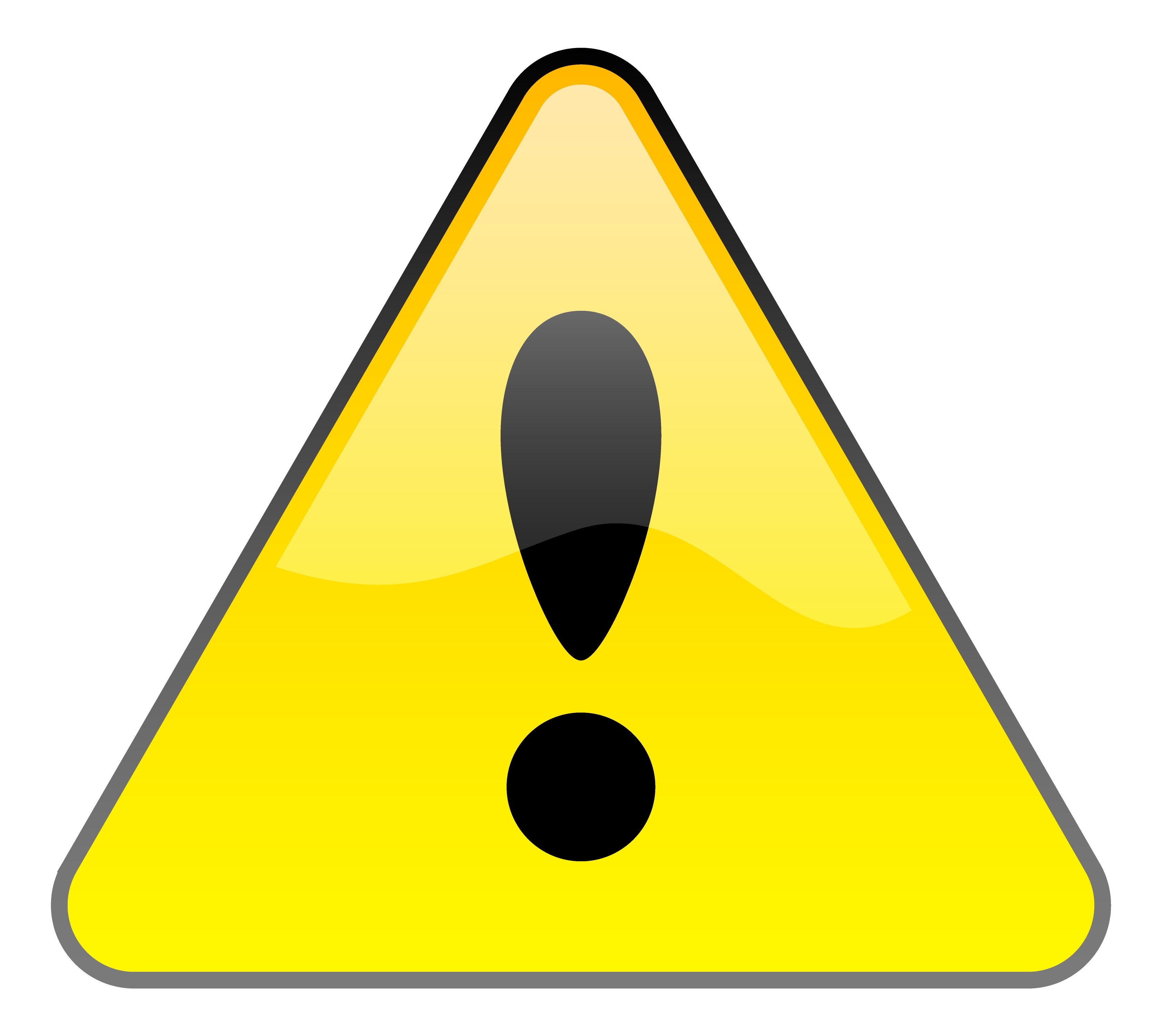 3366x3000 Image Of Caution Clipart