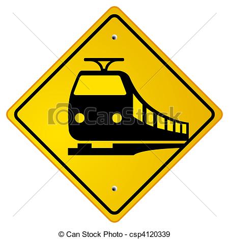 450x470 Railroad Traffic Road Sign Eps Vectors