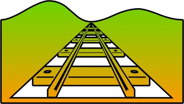600x338 Railroad Free Vector In Open Office Drawing Svg ( Svg ) Vector