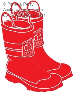 239x300 Pair Of Fireman's Boots Royalty Free Clip Art Picture