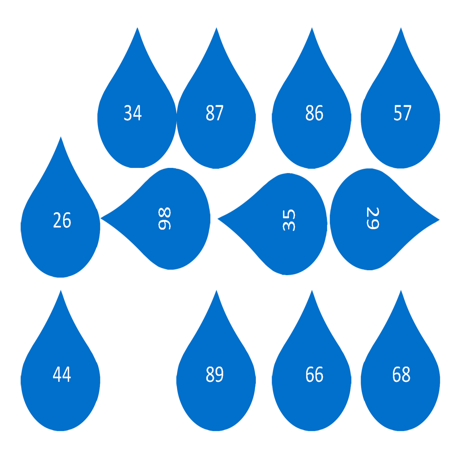 1600x1590 Raindrop Template Printable Clip Art Library Responsive Writing