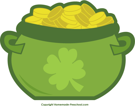 548x432 Pot Of Gold Free Irish Clipart Wikiclipart