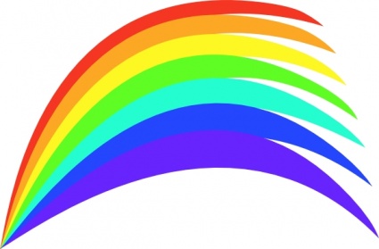 425x279 Free Download Of Rainbow Clip Art Vector Graphic