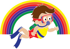 300x212 Scuba Diving Clipart Image