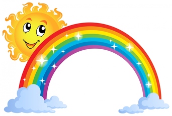 342x231 Sunshine And Rainbow Clipart Amp Sunshine And Rainbow Clip Art