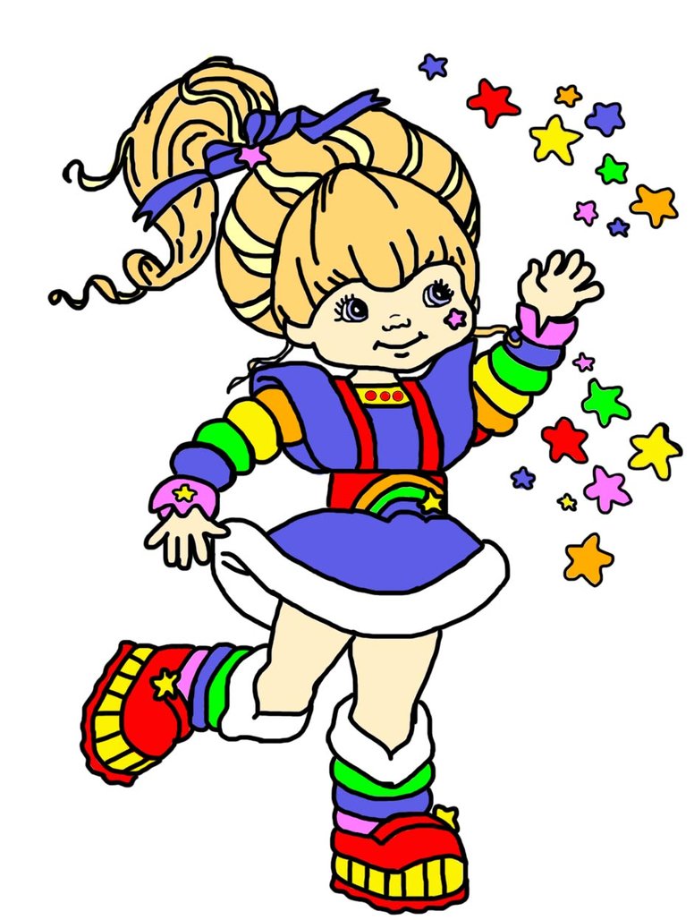 776x1028 Rainbow Brite Edit By Comprimido