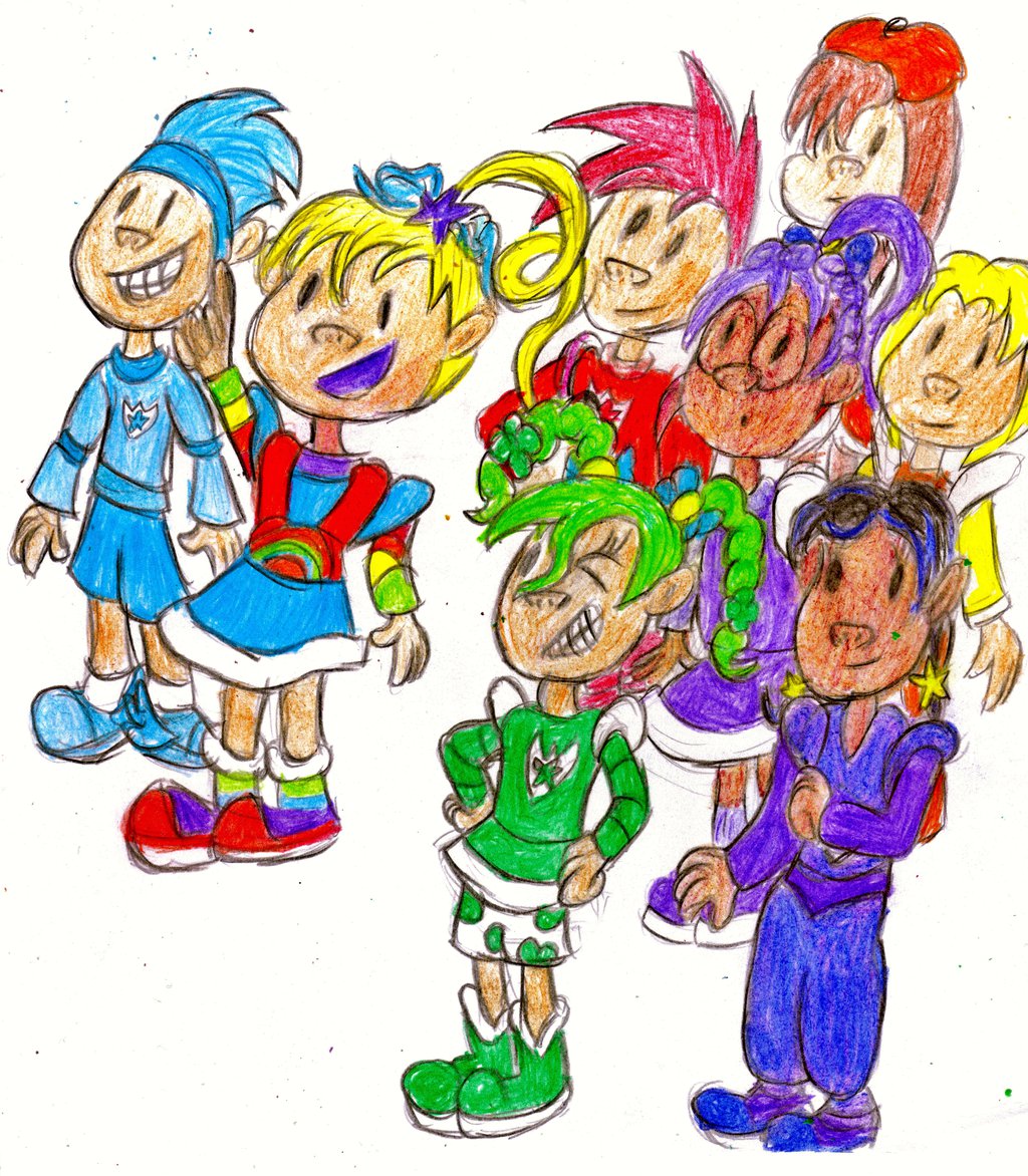 1024x1172 Rainbow Brite And The Color Kids Re Imagined By Toonamp