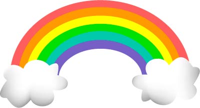 400x217 Rainbow Clip Art Graphic Clipart Panda