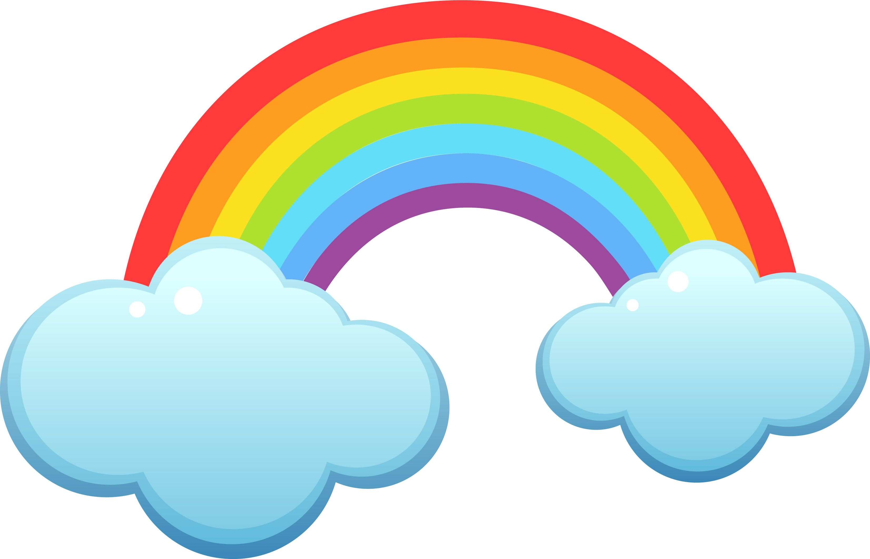 Image result for rainbow clipart