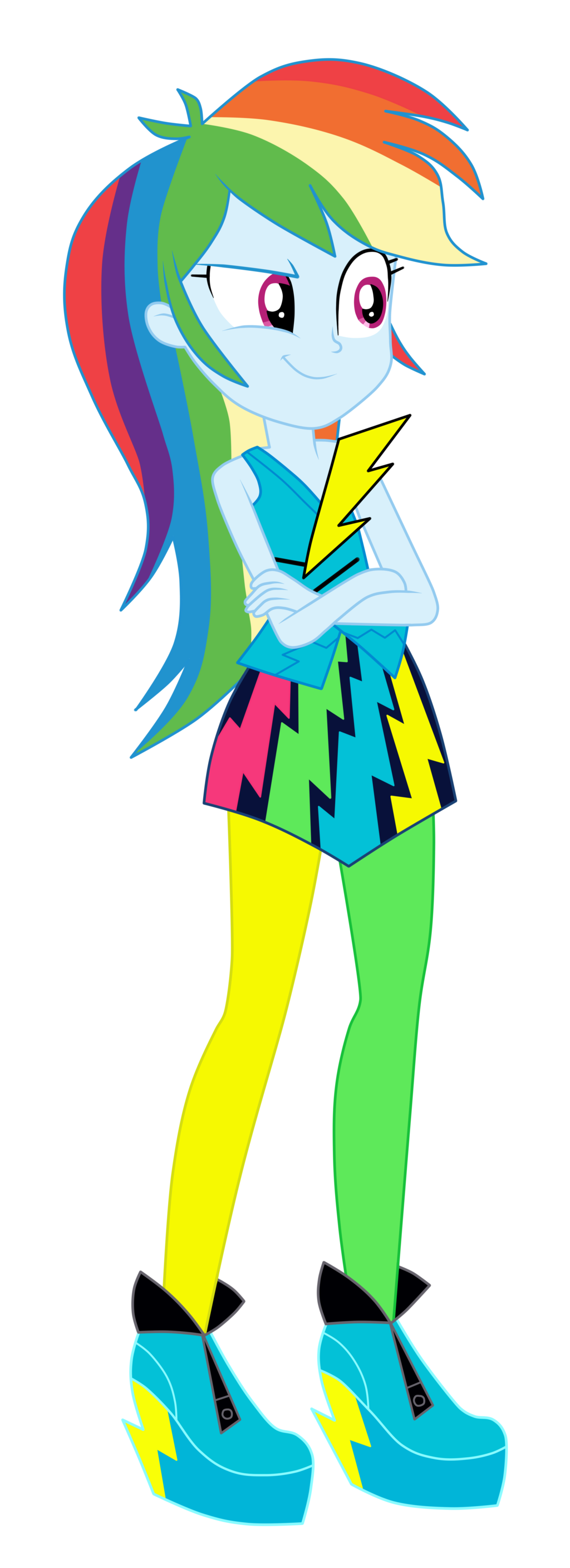 1024x2814 Rainbow Dash By Mixiepie