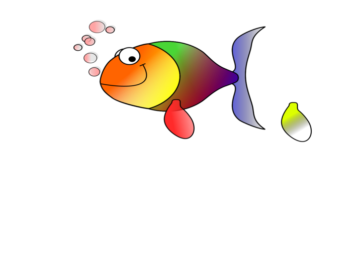 700x524 Rainbow Fish Clipart