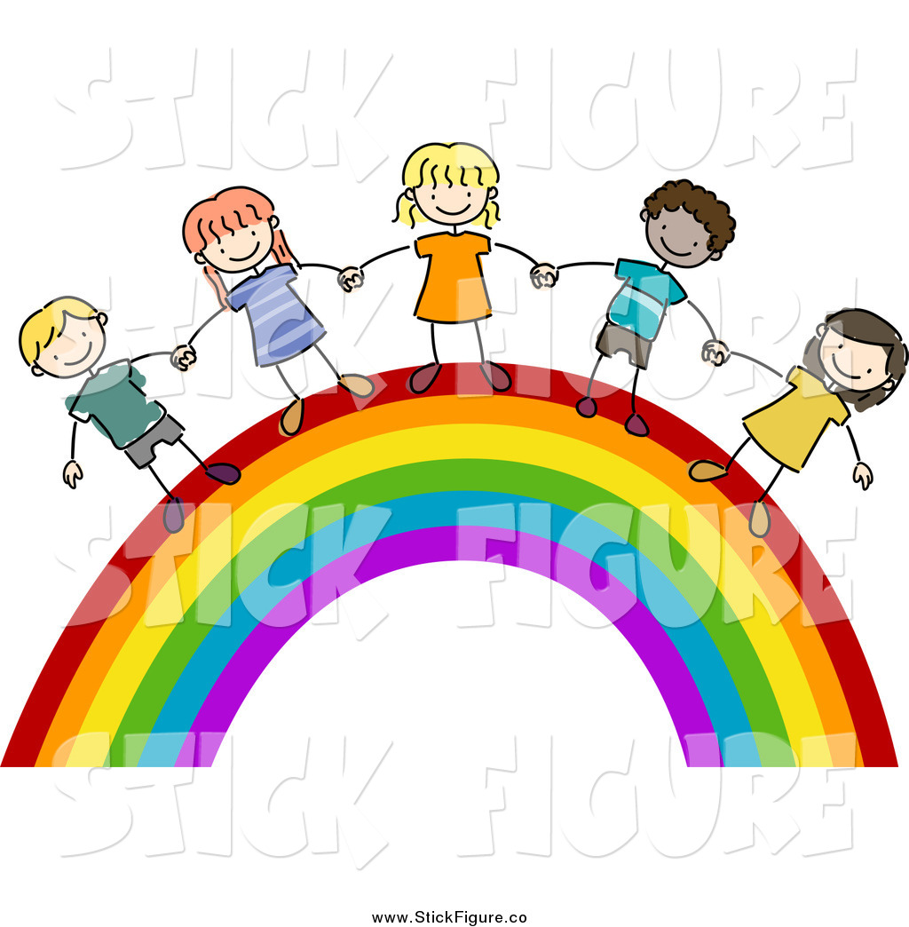 1024x1044 Rainbow Hands Clipart