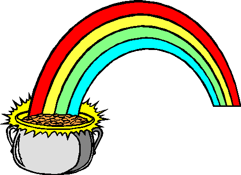 490x357 Free Pot Of Gold Clipart
