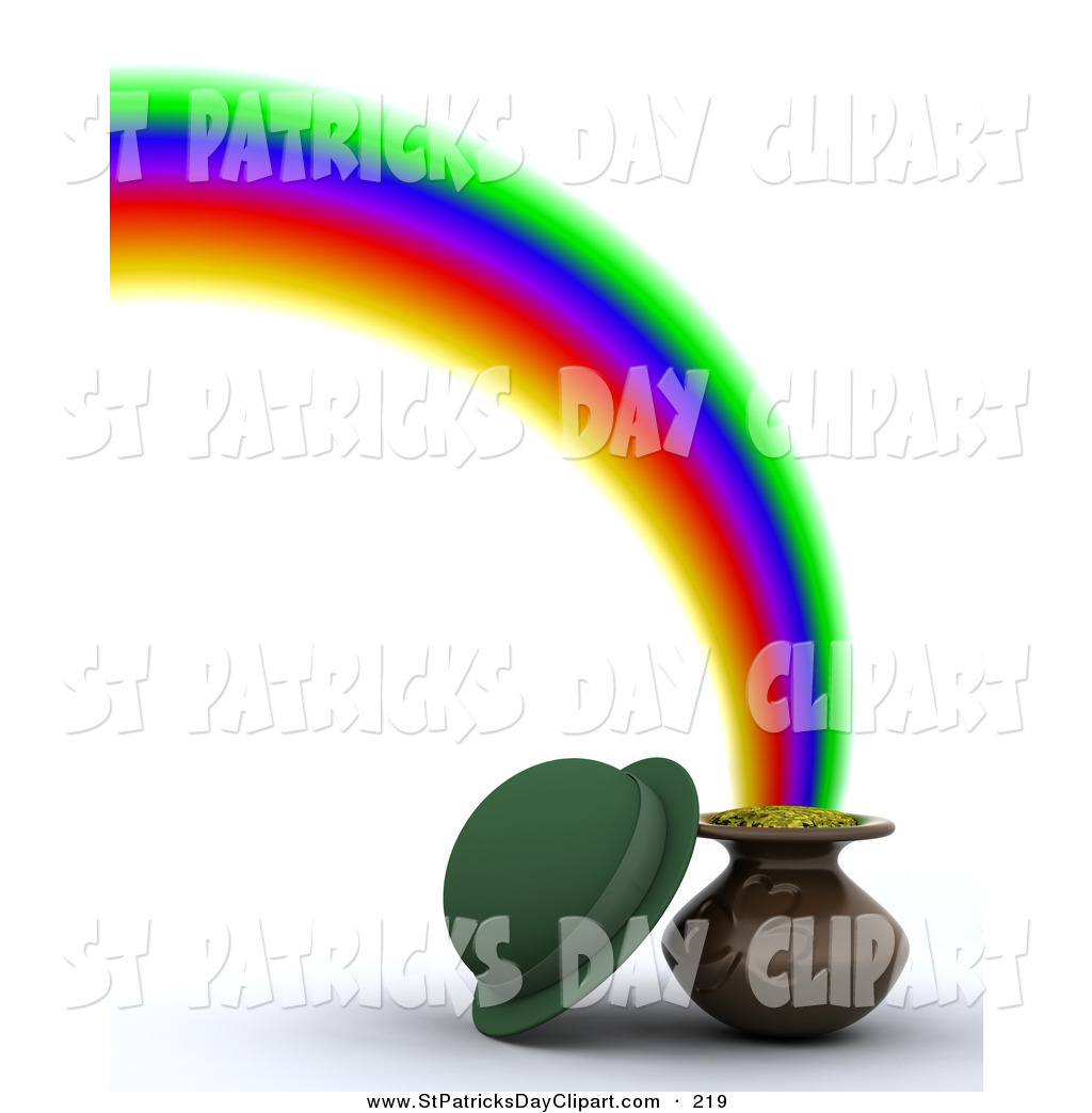 1024x1044 Royalty Free Rainbow Stock St. Patrick's Day Designs