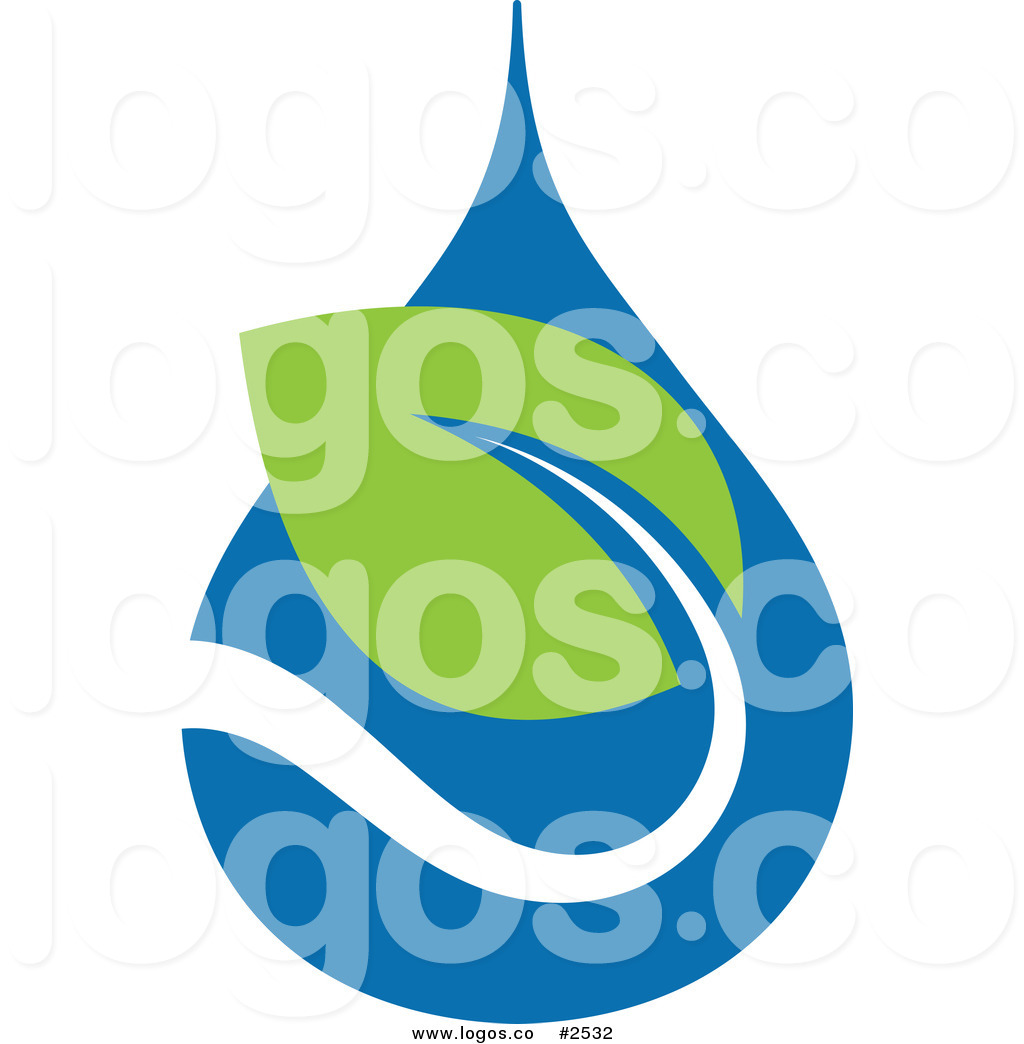 1024x1044 Royalty Free Green And Blue Raindrop Logo By Elena