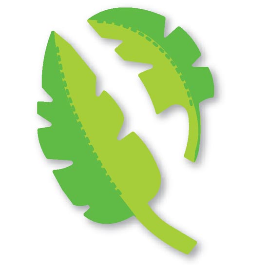 550x556 Foliage Clipart Jungle Leaves