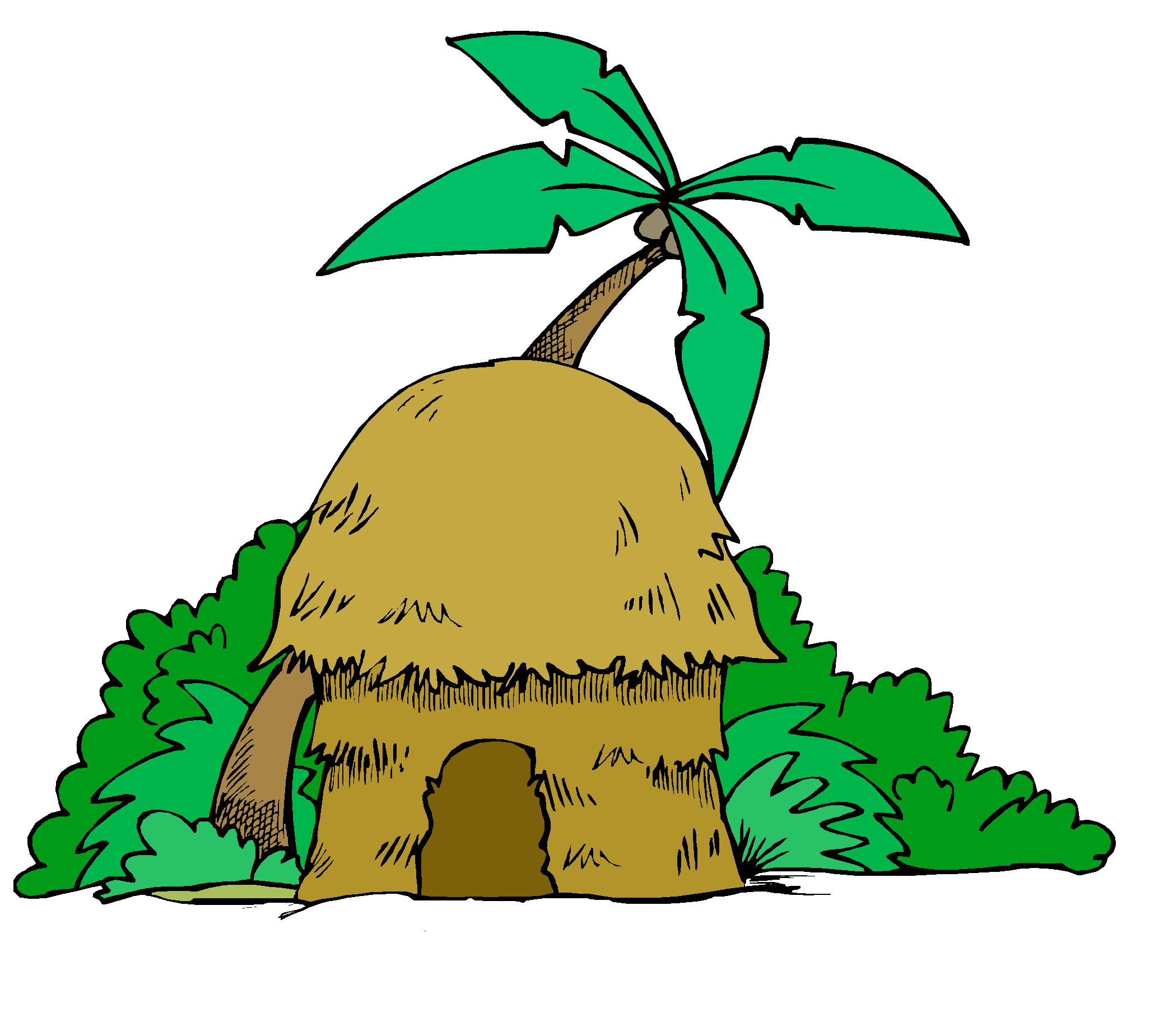 2094x1850 Cartoon Jungle Tree Free Download Clip Art Free Clip