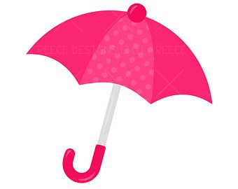 340x270 Coolest Pink Umbrella Clipart