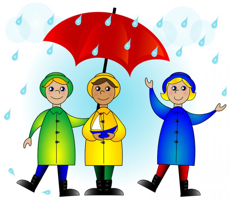 768x669 Free Clip Art Of Rainy Day