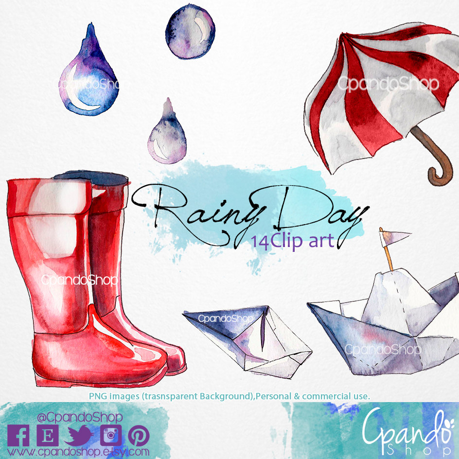944x944 Rainy Day Clipart Png Collection