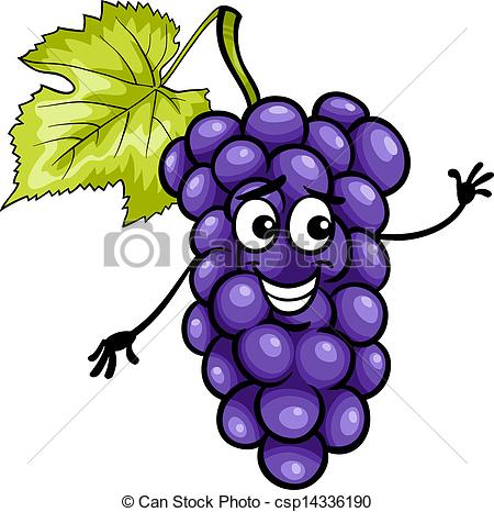 450x466 Bleu, Rigolote, Illustration, Fruit, Raisins, Dessin