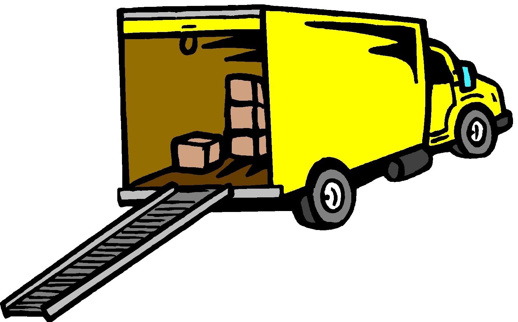 1665x1036 Collection Of We'Re Moving Truck Clipart High Quality, Free
