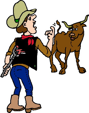348x441 Clip Art Farm Bulls