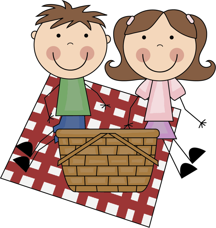 830x878 Picnic Basket Clipart Collection
