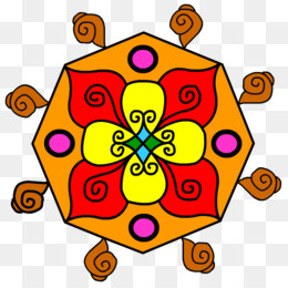 260x260 Rangoli Drawing Diwali