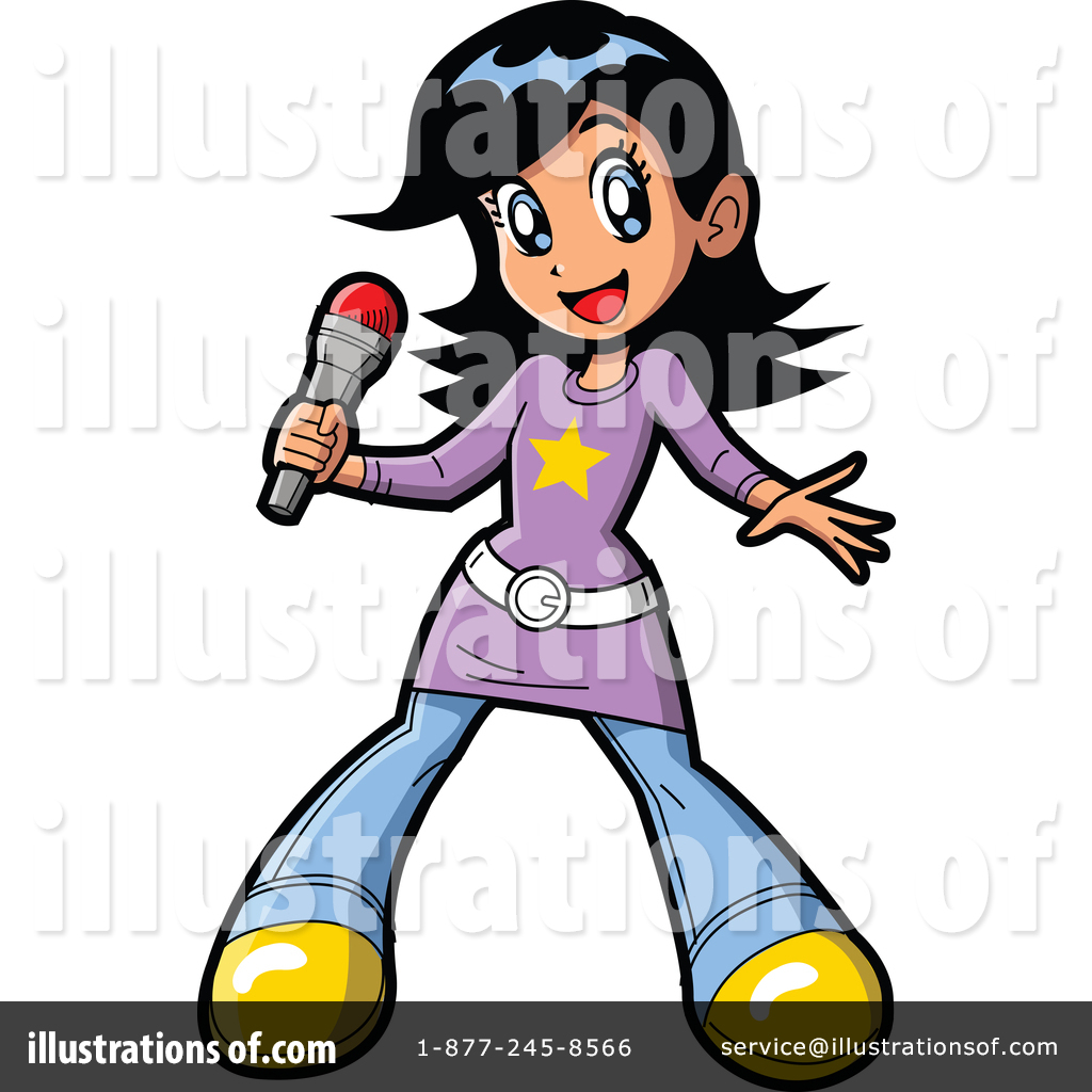 1024x1024 Singer Clipart