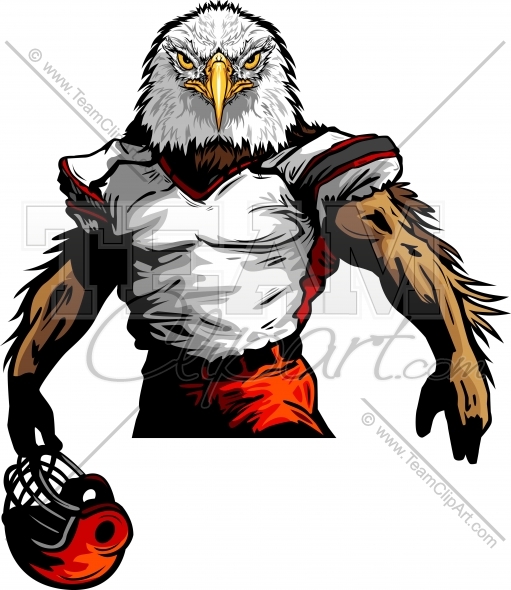 511x590 Raptor Football Player Vector Image