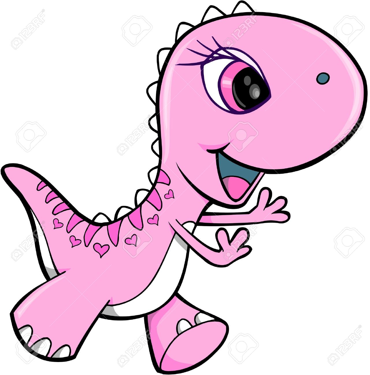 1281x1300 Girl Dinosaur Clip Art To Color