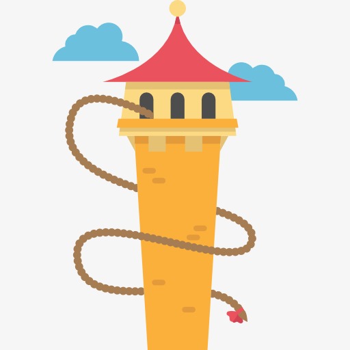 512x512 Cartoon Princess Tower, Rapunzel Tower, Tower Png And Psd File